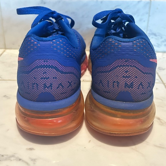 Nike Air Max Running shoes (Blue, Pink, Orange) - Picture 3 of 3